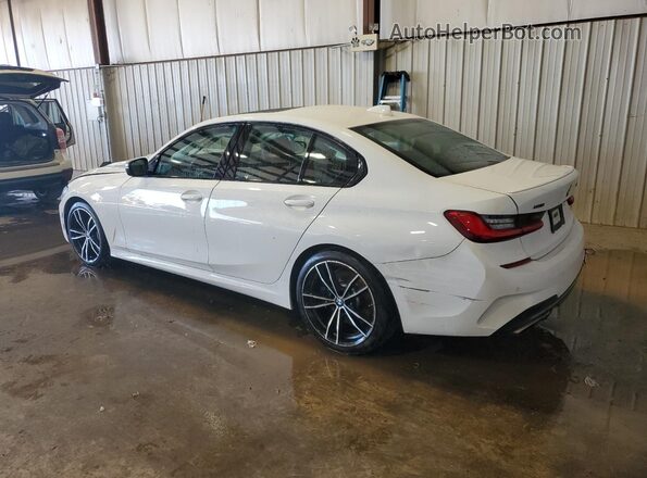 3MW5U9J06M8B61314 2021 BMW M3 Белый Задняя левая четверть