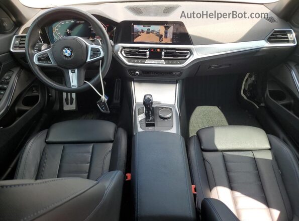 3MW5U9J0XM8C14287 2021 BMW M3 Серый Вид панели приборов