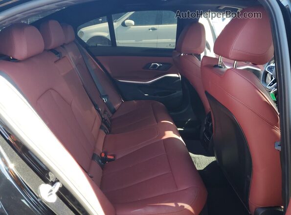 3MW69CW01S8F22876 2025 BMW 3 SERIES Black Rear seats view