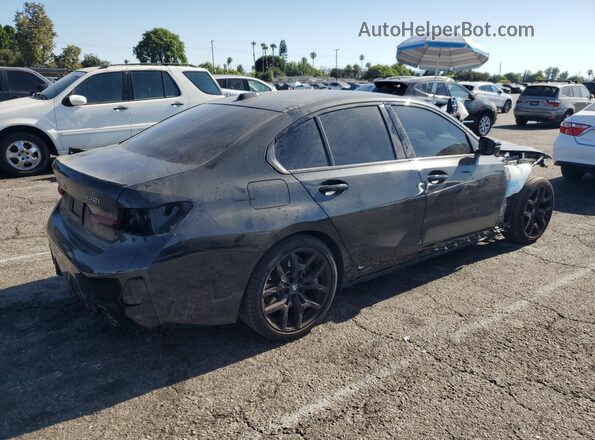3MW69CW01S8F22876 2025 BMW 3 SERIES Black Rear right