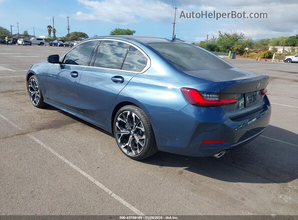 3MW69CW04S8F82120 2025 BMW 3 SERIES Blue Задня ліва чверть