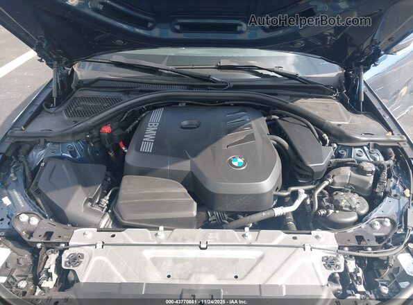 3MW69CW05S8E90059 2025 BMW 3 SERIES Blue უკანა ხედი