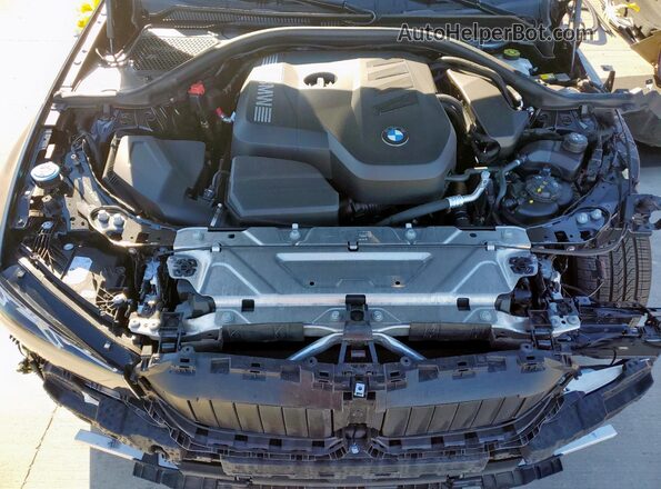 3MW69CW07S8F16029 2025 BMW 3 SERIES Black Սալոնի հետևի տեսք