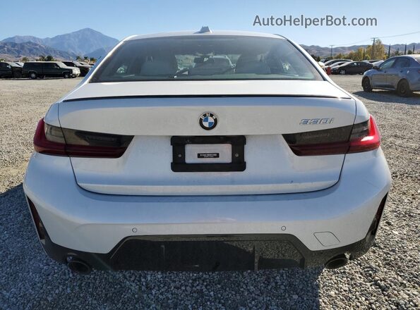 3MW69FF00P8D03089 2023 BMW 3 SERIES White Вид ззаду