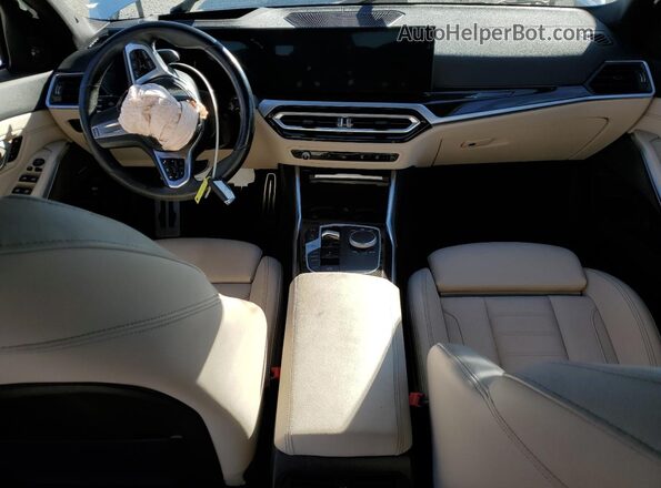 3MW69FF00P8D03089 2023 BMW 3 SERIES White Вид панелі приладів
