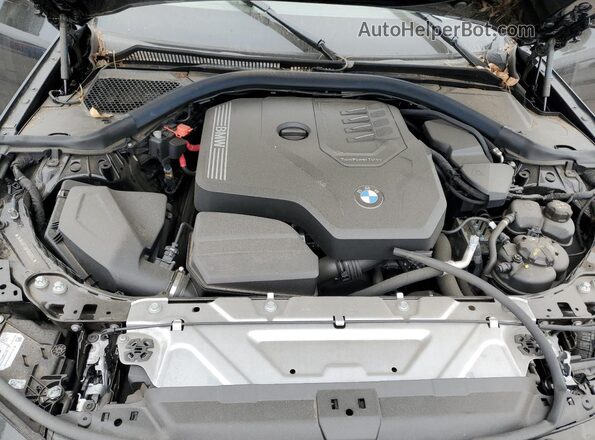 3MW69FF00P8D60554 2023 BMW 3 SERIES Black Вид задньої частини салону