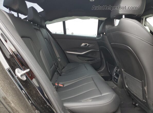 3MW69FF00P8D60554 2023 BMW 3 SERIES Black Вид задніх сидінь