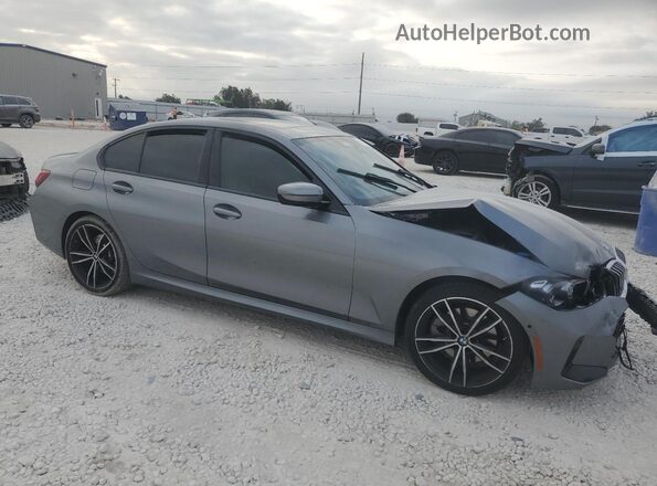 3MW69FF00R8E80955 2024 BMW 3 SERIES Gray Przód prawy