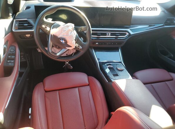 3MW69FF02P8D32013 2023 BMW 3 SERIES Black Вид панелі приладів