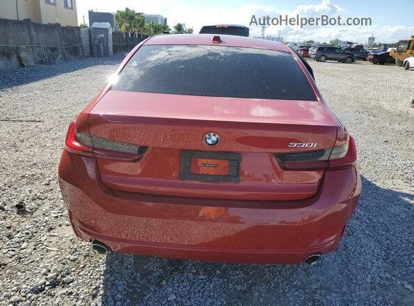 3MW69FF02R8E24418 2024 BMW 3 SERIES Red Rear view