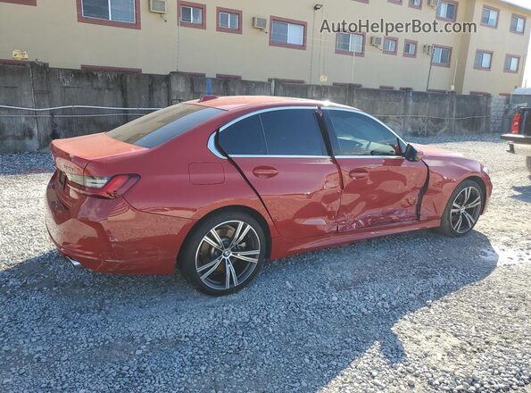 3MW69FF02R8E24418 2024 BMW 3 SERIES Red Rear right