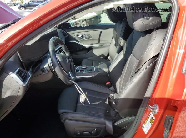 3MW69FF02R8E24418 2024 BMW 3 SERIES Red Front interior view