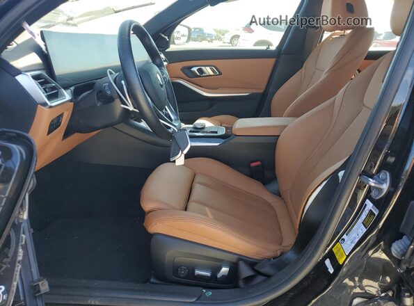 3MW69FF03P8D46275 2023 BMW 3 SERIES Black Front interior view