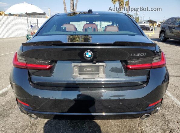 3MW69FF04P8D75090 2023 BMW 3 SERIES Black Rear view