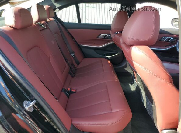 3MW69FF04P8D75090 2023 BMW 3 SERIES Black Rear seats view