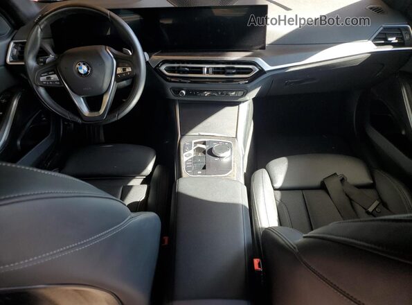 3MW69FF04R8E40023 2024 BMW 3 SERIES Black წინა პანელის ხედი