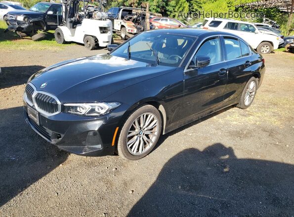 3MW69FF04R8E40023 2024 BMW 3 SERIES Black სალონის 360-გრადუსიანი ხედი