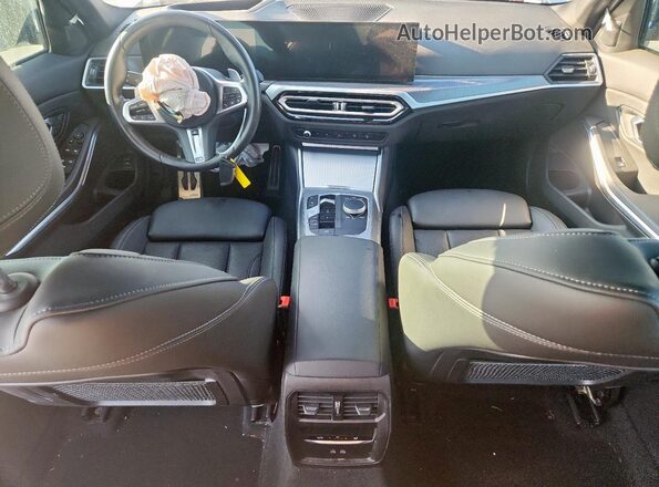 3MW69FF05P8D29302 2023 BMW 3 SERIES Gray Առջևի վահանակի տեսք