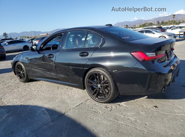 3MW69FF06R8E68924 2024 BMW 3 SERIES Black უკანა მარცხენა