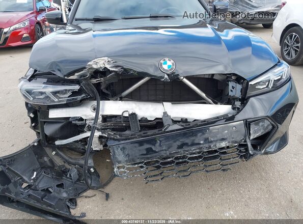 3MW69FF09R8E80906 2024 BMW 3 SERIES Black Front view