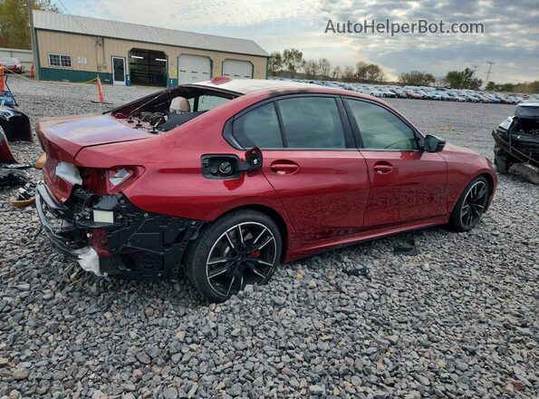 3MW69FT09S8F02834 2025 BMW M3 Red Задня права чверть