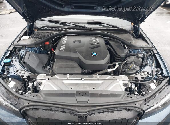 3MW89CW00S8F46854 2025 BMW 3 SERIES Blue Widok z tyłu