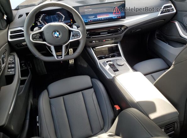 3MW89CW04T8F88929 2026 BMW 3 SERIES Gray Вид панелі приладів
