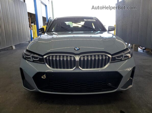 3MW89CW04T8F88929 2026 BMW 3 SERIES Gray Вид спереду