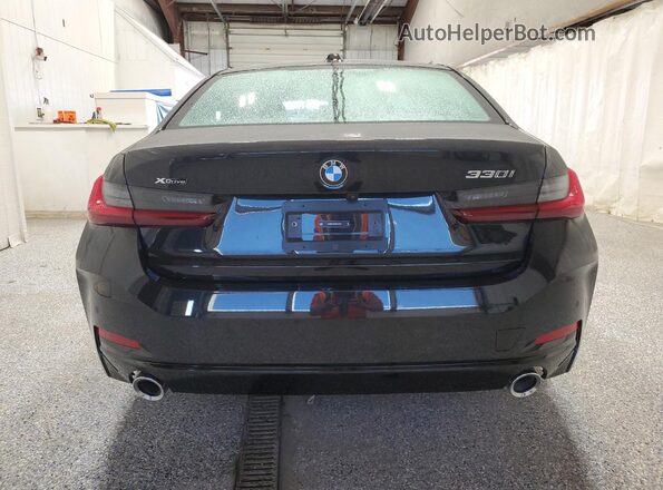 3MW89CW0XS8F67064 2025 BMW 3 SERIES Black უკანა ხედი
