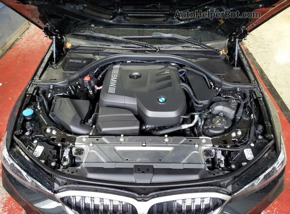 3MW89CW0XS8F67064 2025 BMW 3 SERIES Black უკანა სალონის ხედი