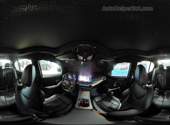 3MW89CW0XS8F67064 2025 BMW 3 SERIES Black სალონის 360-გრადუსიანი ხედი