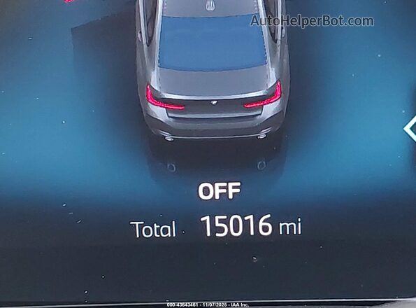 3MW89FF01P8D67179 2023 BMW 3 SERIES Серый 