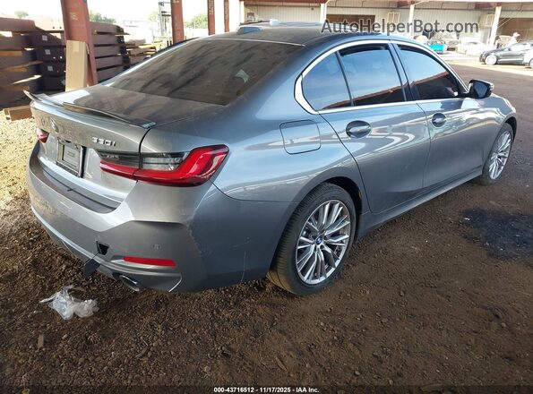 3MW89FF02R8E39476 2024 BMW 3 SERIES Gray Tył prawy
