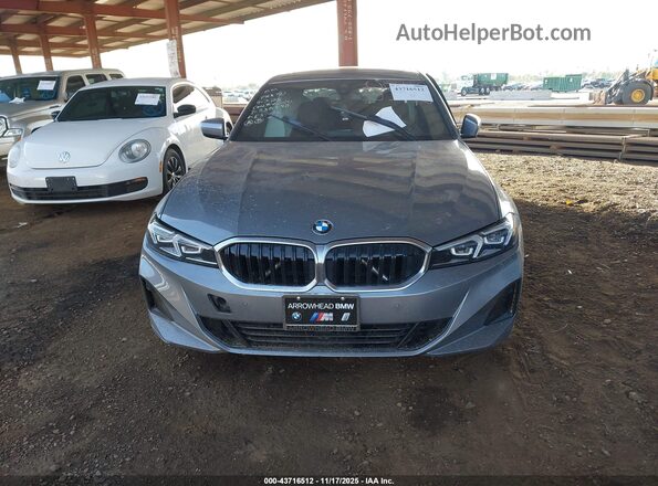 3MW89FF02R8E39476 2024 BMW 3 SERIES Gray Widok deski rozdzielczej