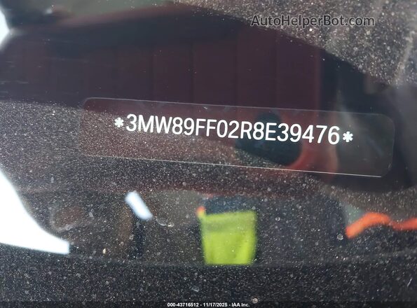 3MW89FF02R8E39476 2024 BMW 3 SERIES Gray Widok komory silnika