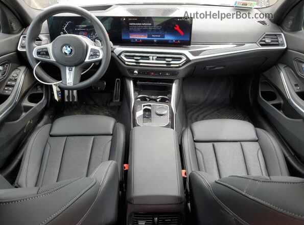 3MW89FF03P8D06285 2023 BMW 3 SERIES Gray წინა პანელის ხედი