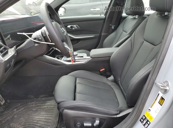 3MW89FF03P8D06285 2023 BMW 3 SERIES Gray წინა სალონის ხედი