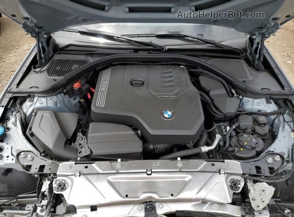 3MW89FF03P8D06285 2023 BMW 3 SERIES Gray უკანა სალონის ხედი