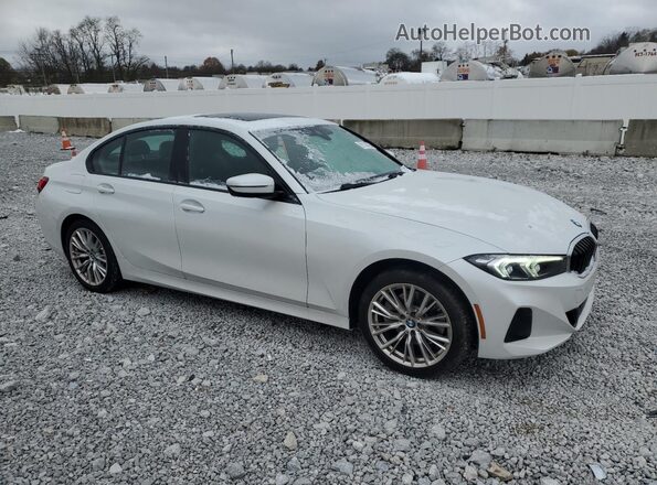 3MW89FF03P8D10286 2023 BMW 3 SERIES Белый Передняя правая четверть