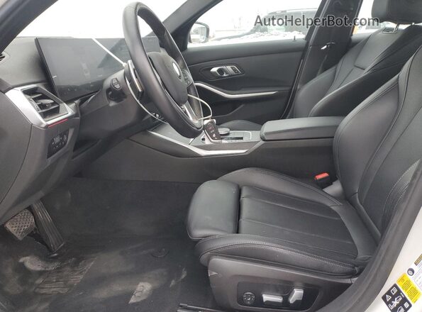 3MW89FF03P8D10286 2023 BMW 3 SERIES Белый Вид салона спереди