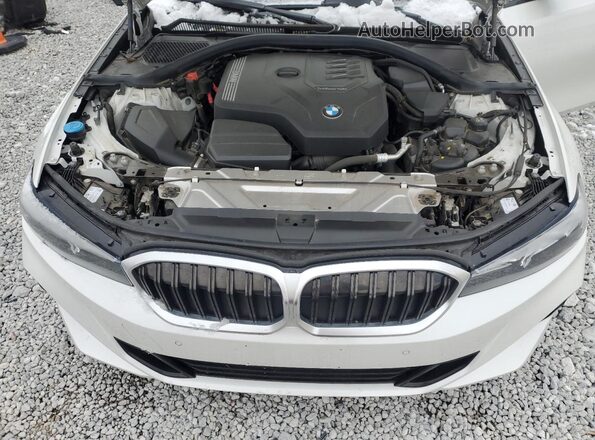 3MW89FF03P8D10286 2023 BMW 3 SERIES Белый Вид задней части салона