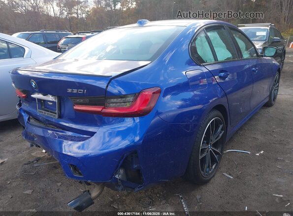3MW89FF04P8C93711 2023 BMW 3 SERIES Blue Задня права чверть