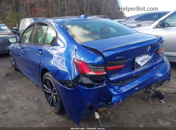 3MW89FF04P8C93711 2023 BMW 3 SERIES Blue Задня ліва чверть