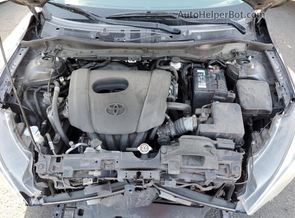 3MYDLBYV1KY512476 2019 TOYOTA YARIS Charcoal უკანა სალონის ხედი