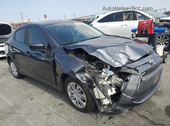 3MYDLBYV3KY514701 2019 TOYOTA YARIS Gray Przód prawy