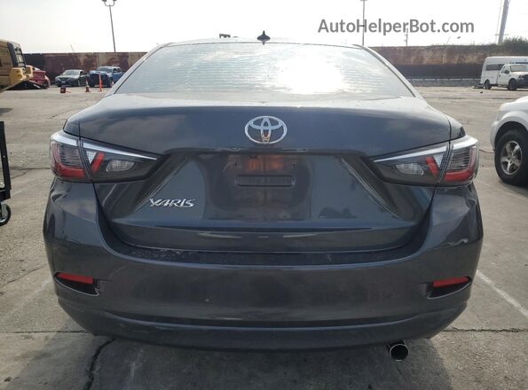 3MYDLBYV3KY514701 2019 TOYOTA YARIS Gray Widok z tyłu