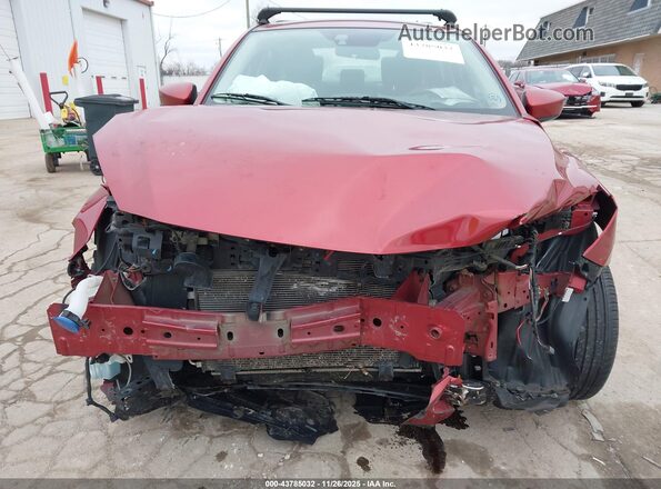 3MYDLBYV4HY170093 2017 TOYOTA YARIS IA Red Դիմացի տեսք
