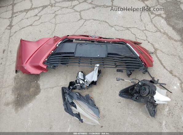 3MYDLBYV4HY170093 2017 TOYOTA YARIS IA Red Սարքավորումների վահանակի տեսք