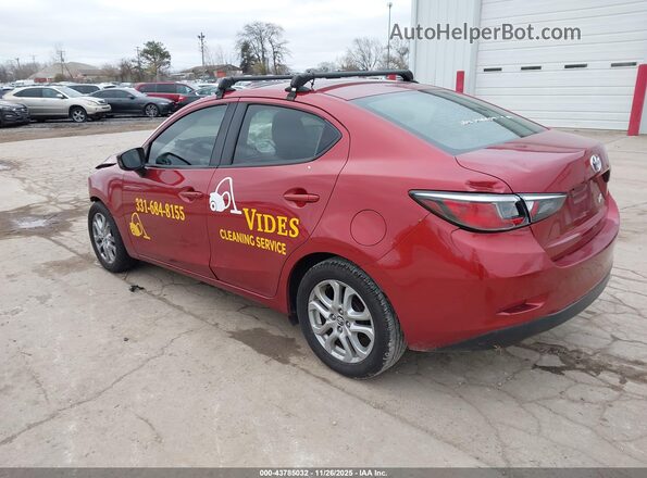 3MYDLBYV4HY170093 2017 TOYOTA YARIS IA Red Հետևի ձախ