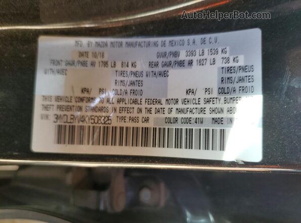 3MYDLBYV4KY508325 2019 TOYOTA YARIS Черный Вид подкапотного пространства